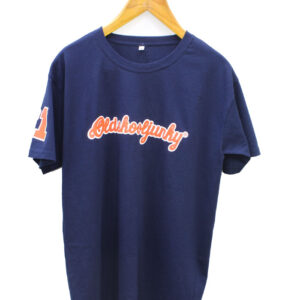 Oldskooljunky Spell Out T-Shirt Navy