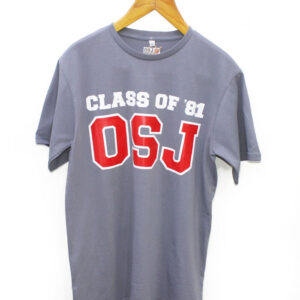 Oldskooljunky Class of 81 T-shirt Charcoal